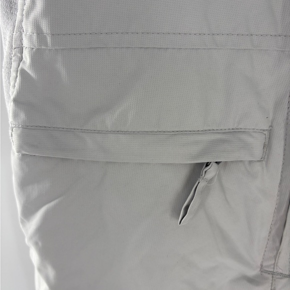 Kids Gray Snow Bib Overalls small - Picture 4 of 8